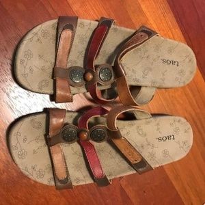 Taos Leather Sandals - Size 9